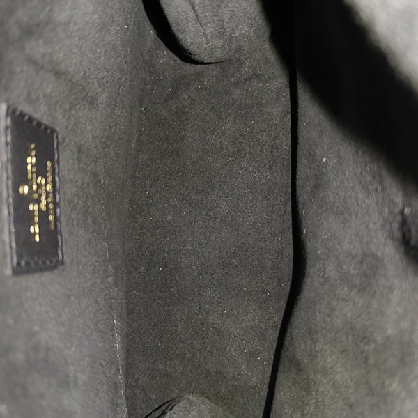 LOCKY BB Monogram Coated Canvas Brown