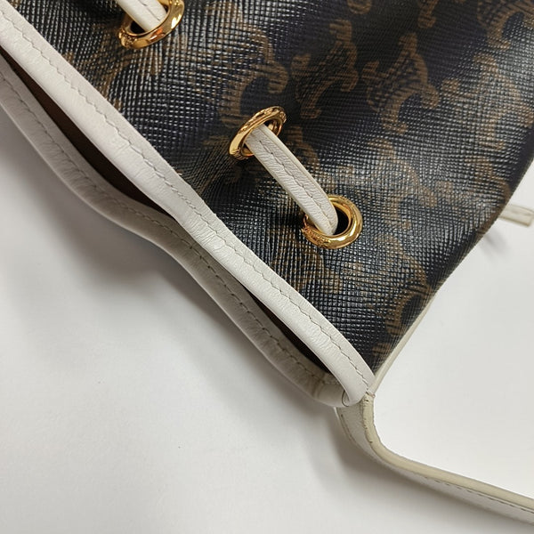 Coated Canvas Small Brown