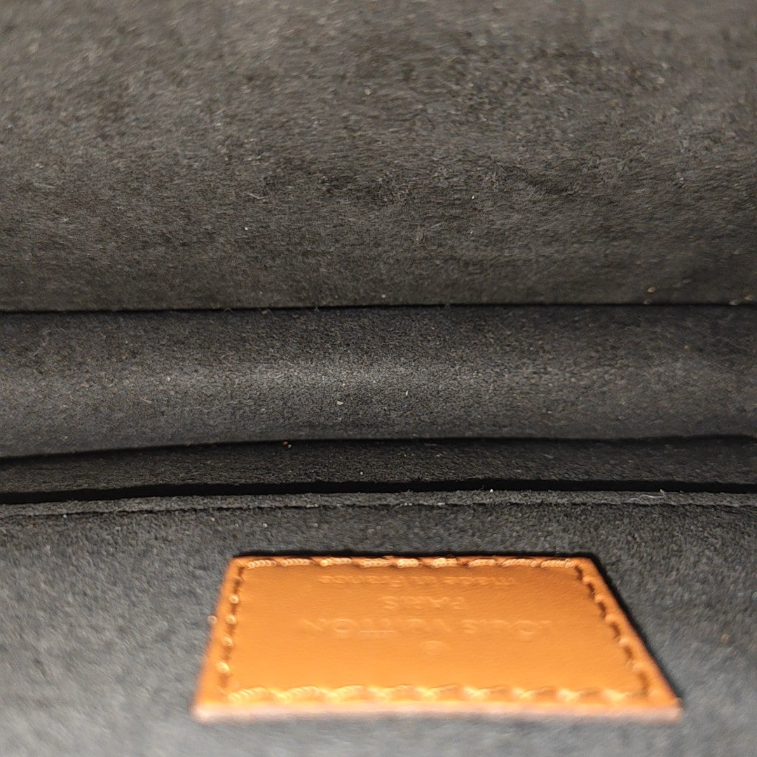 DAUPHINE Mini Monogram Coated Canvas Brown