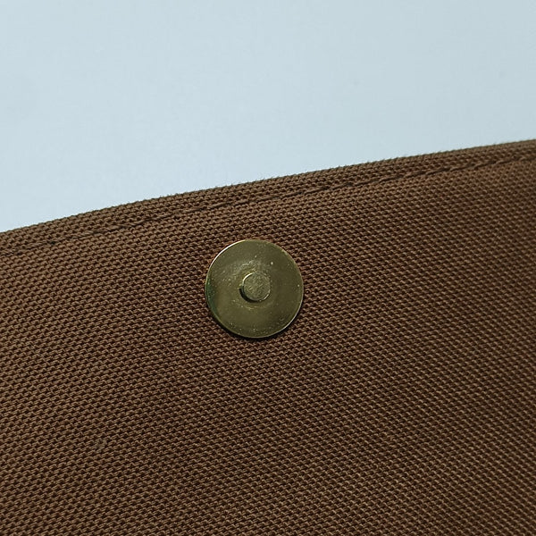 IVY Monogram Coated Canvas Brown