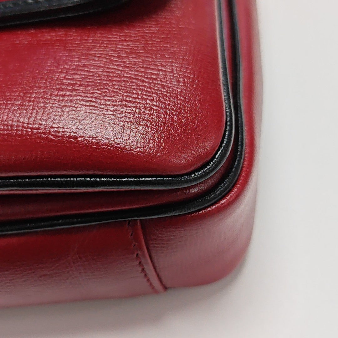 Marina Small Calfskin Red