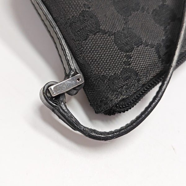 Boat Pochette Monogram Canvas Black