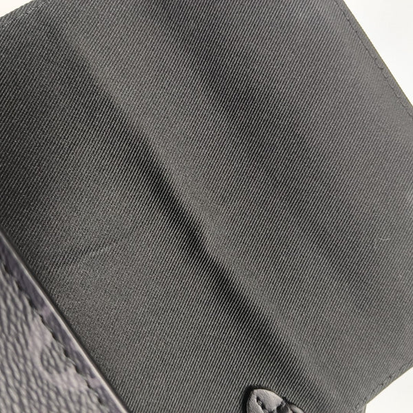 STEAMER Mini Monogram Coated Canvas Black