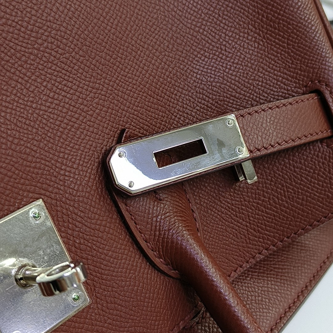 Birkin 30 Epsom Red
