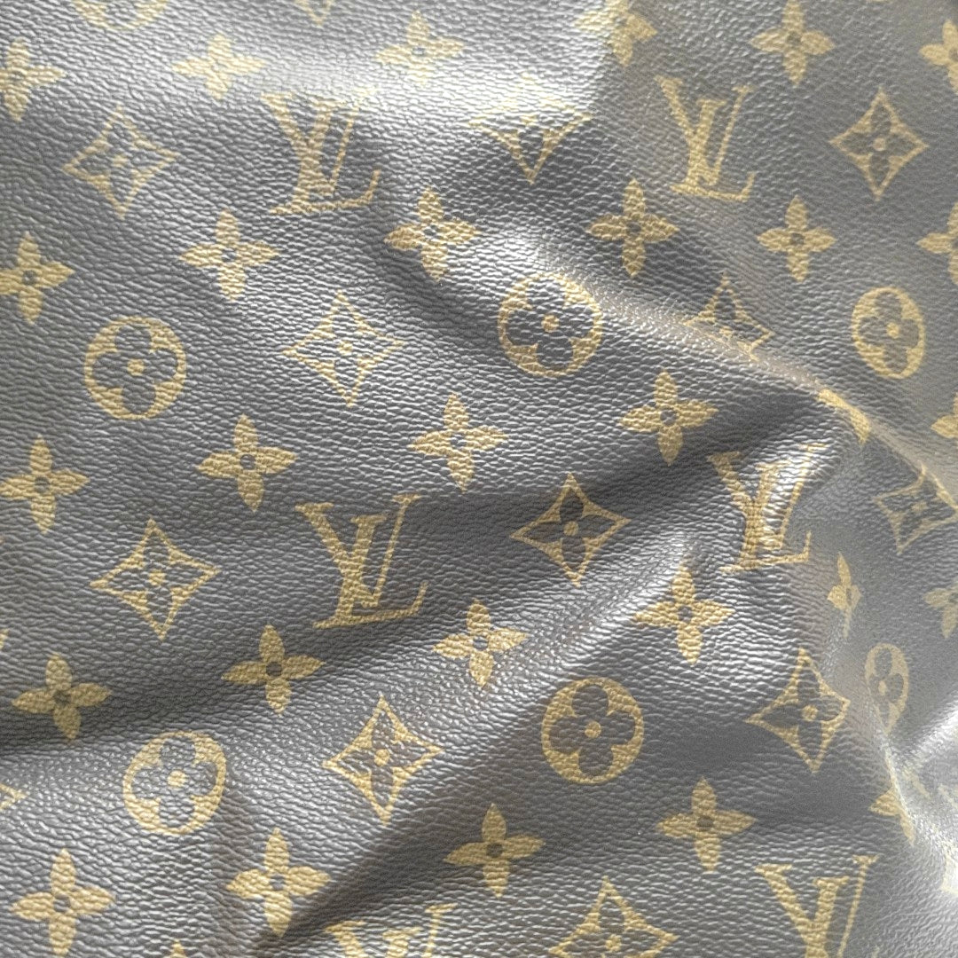 NEVERFULL Monogram Coated Canvas Brown