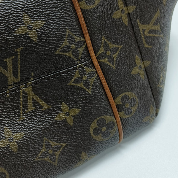 TOTALLY Monogram Coated Canvas Brown