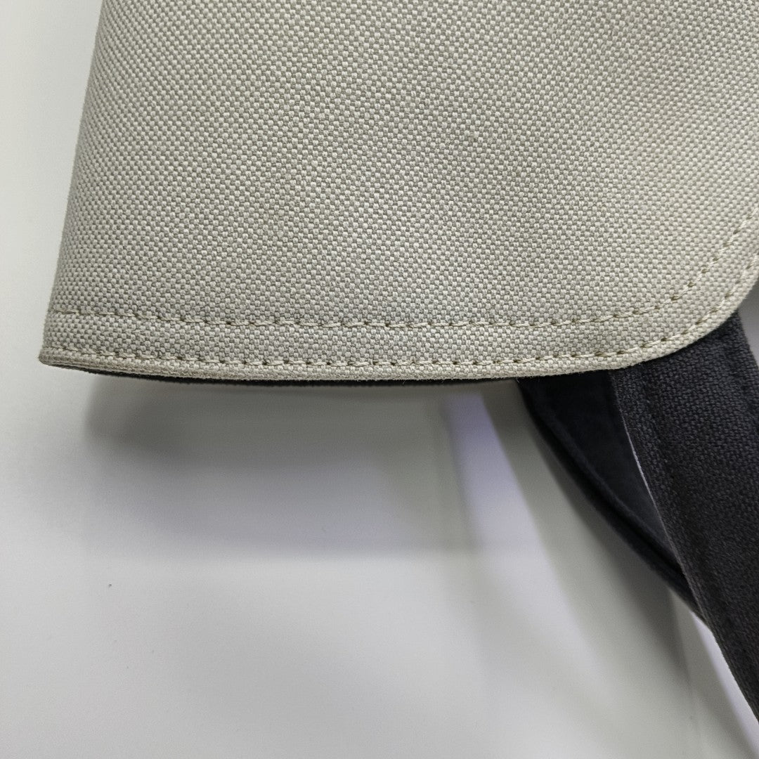 Canvas Bucket Bag White