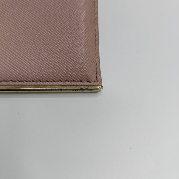 Fold Wallet Calfskin Pink