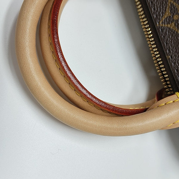 SPEEDY 20 Monogram Coated Canvas Brown