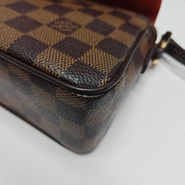 RECOLETA Damier Ebene Coated Canvas Brown