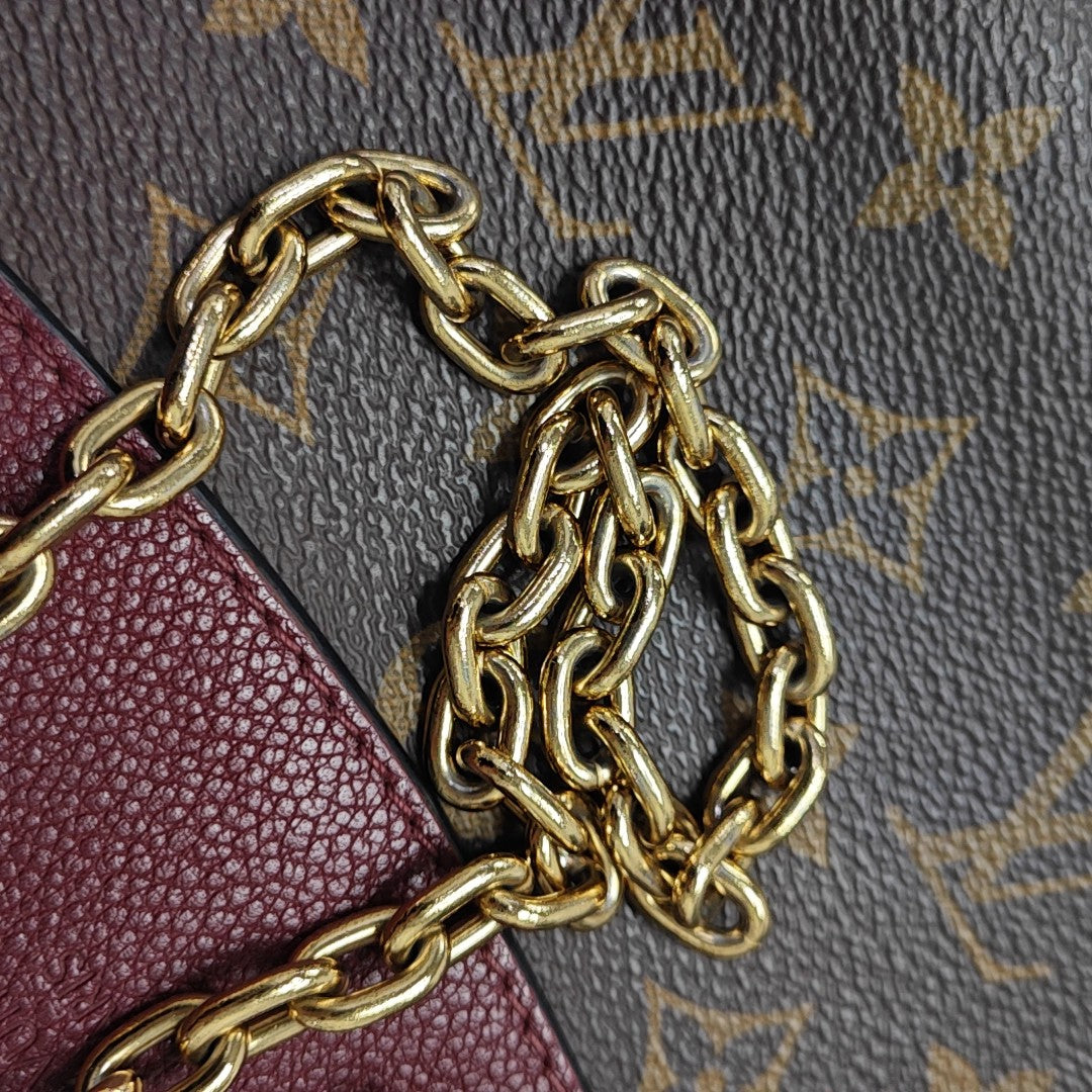 SAINT PLACIDE Monogram Coated Canvas Brown