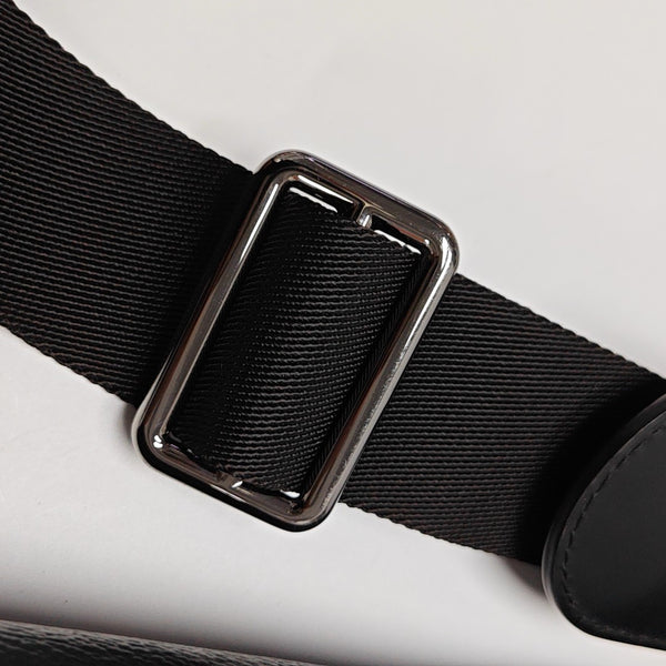 VOYAGER PM Monogram Coated Canvas Black