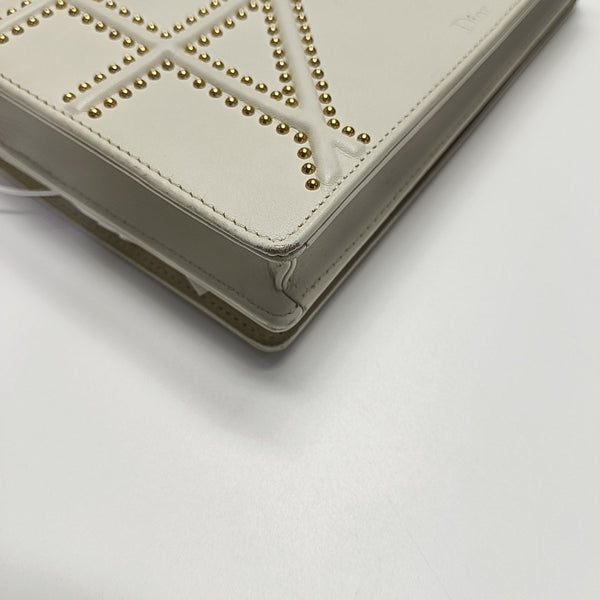 Diorama Cannage Lambskin White
