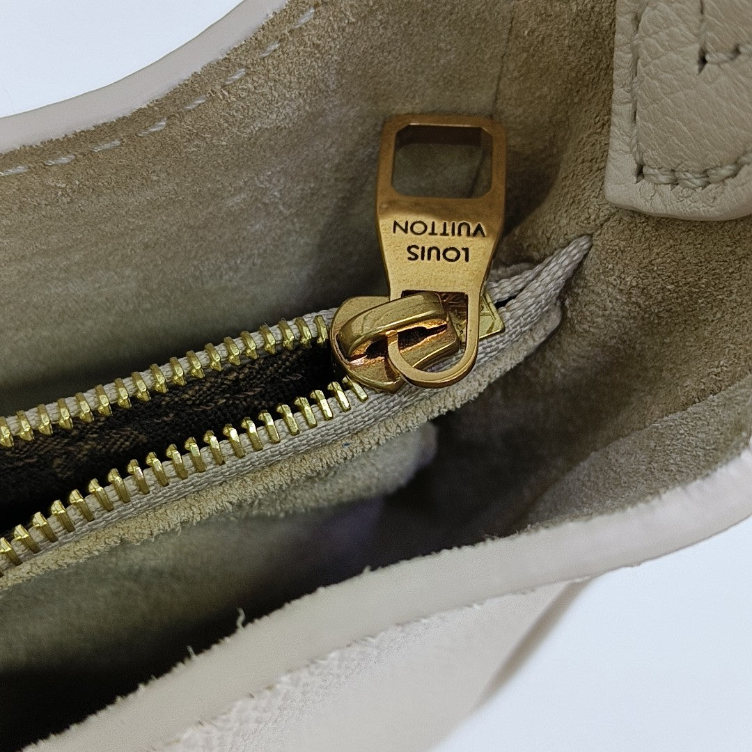 LOW KEY Calfskin Beige