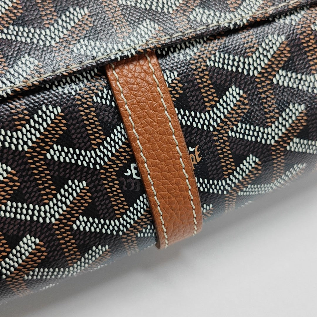 Belvedere Coated Canvas Brown