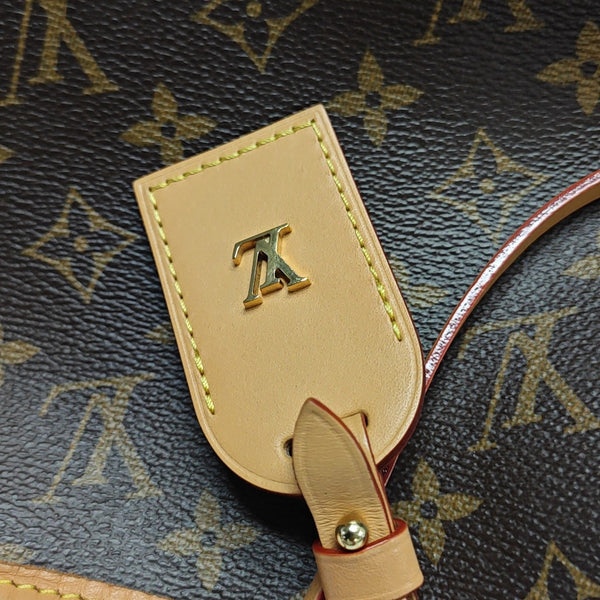 CARRYALL MM Monogram Coated Canvas Brown