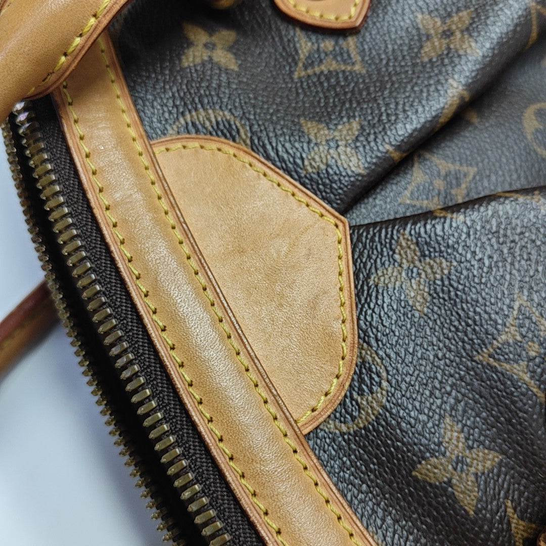 TIVOLI GM Monogram Coated Canvas Brown