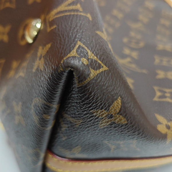 CARRYALL MM Monogram Coated Canvas Brown