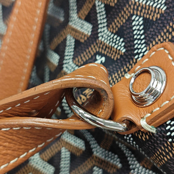Saint Léger Coated Canvas Brown