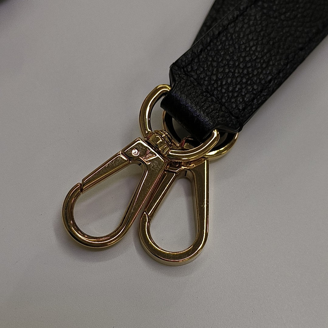 MADELEIN Monogram Calfskin Black