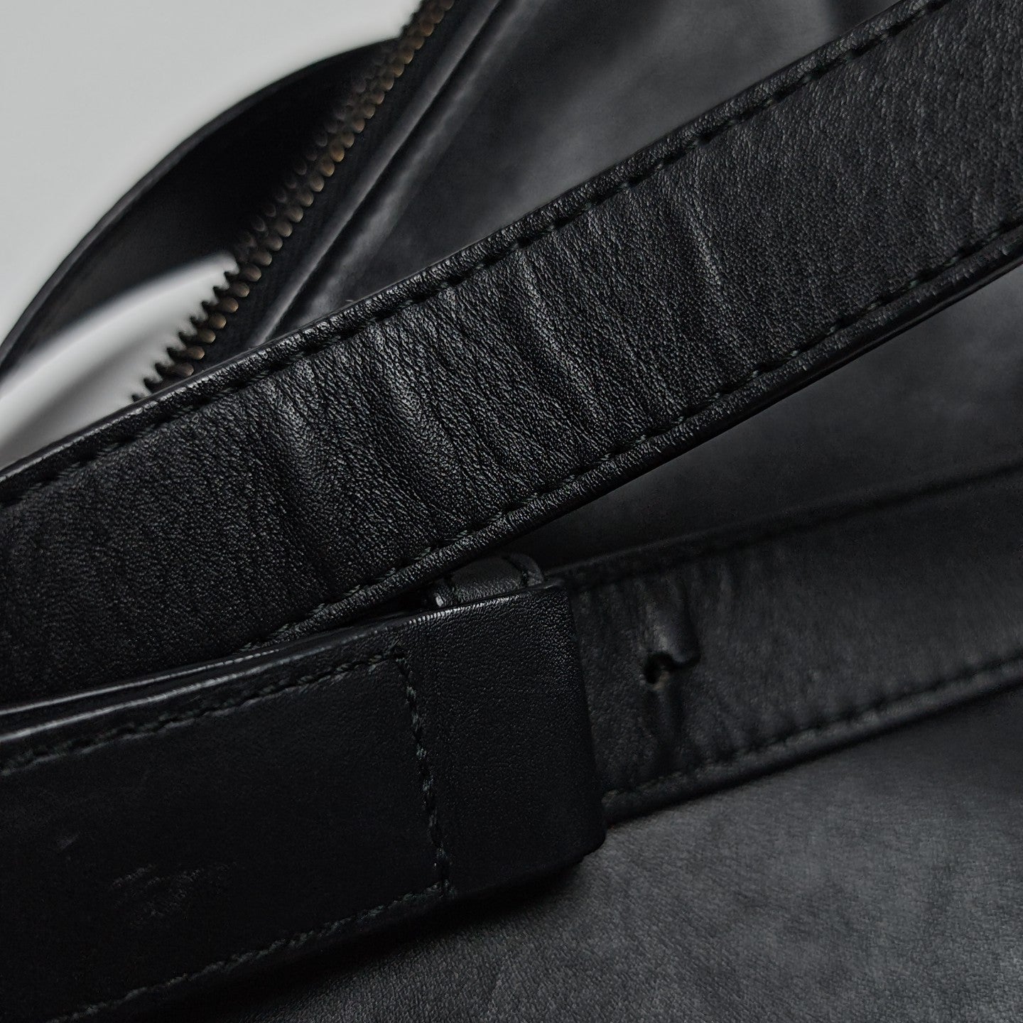 Calfskin Shoulder Bag Black