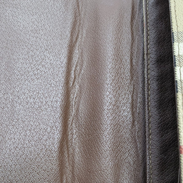 Coated Canvas Shoulder Bag Beige