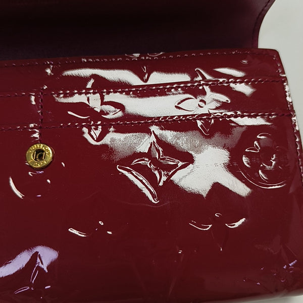 PORTE MONNAIE Patent Leather Red Wallet