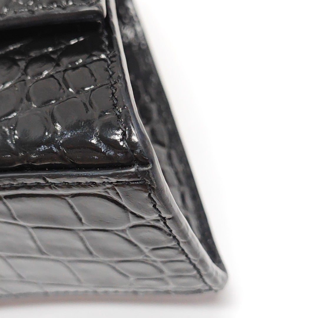 Hourglass XS Calfskin Black