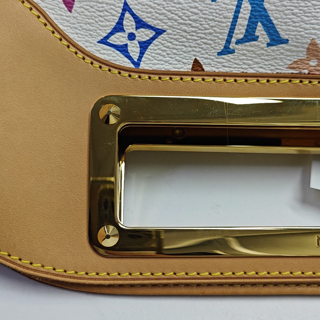 LV × TM JUDY Monogram Coated Canvas White
