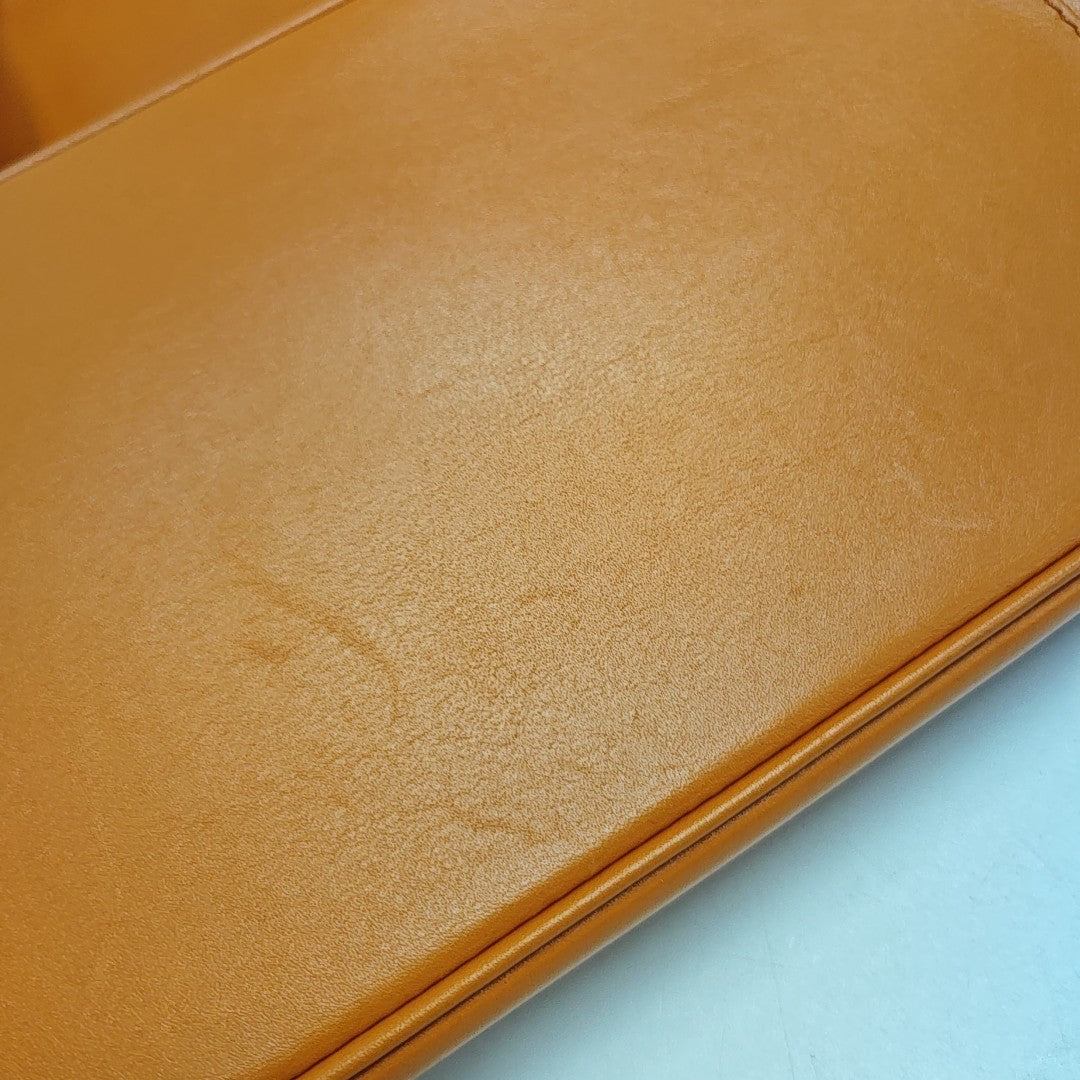 Pin Toy Calfskin Orange