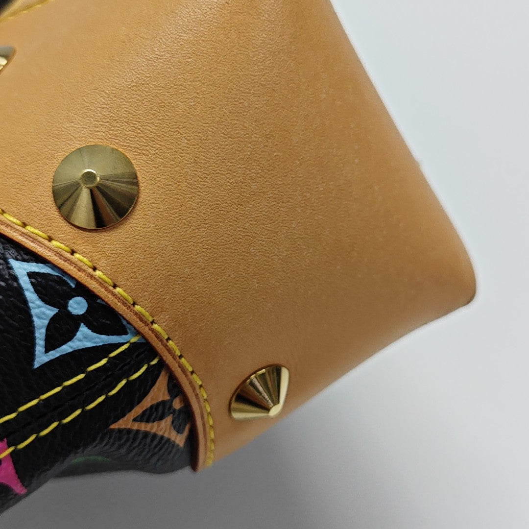 LV × TM JUDY MM Monogram Coated Canvas Black