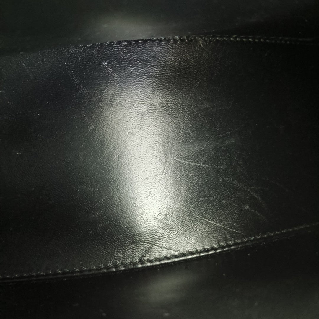Hourglass S Calfskin Black