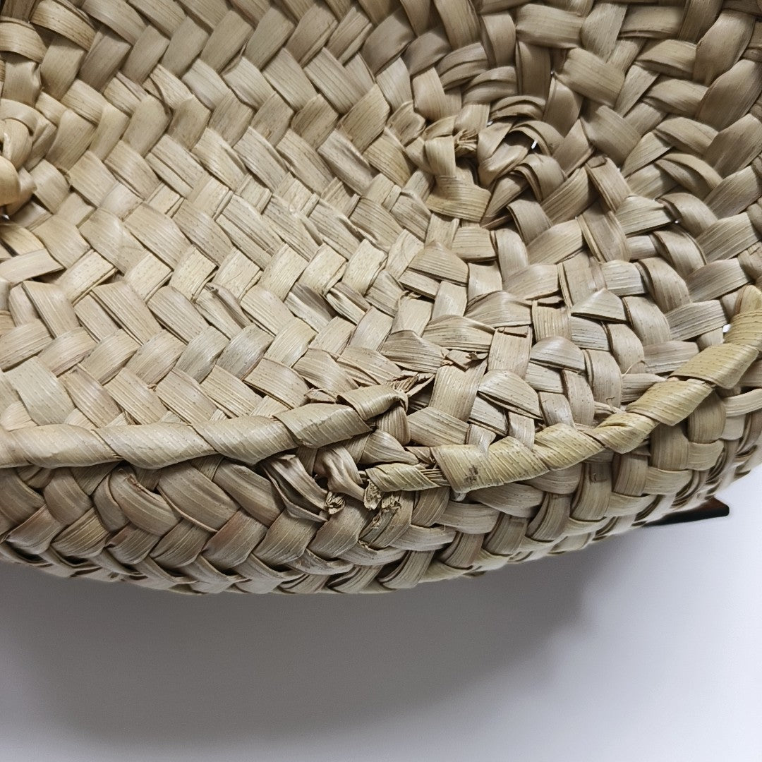 Basket Straw Beige