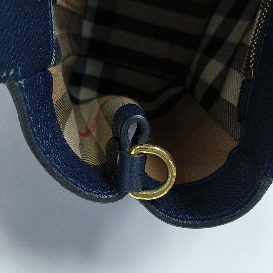 Buckle Calfskin Blue