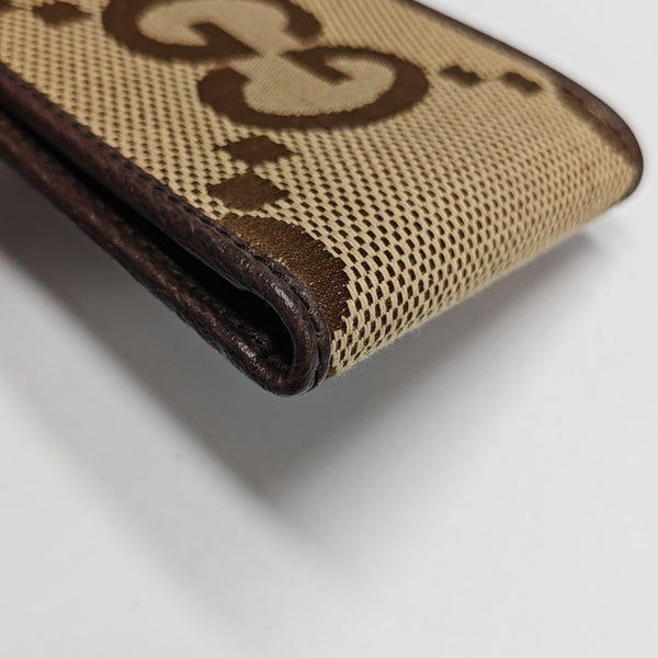 GG Messenger Monogram Canvas Brown Wallet