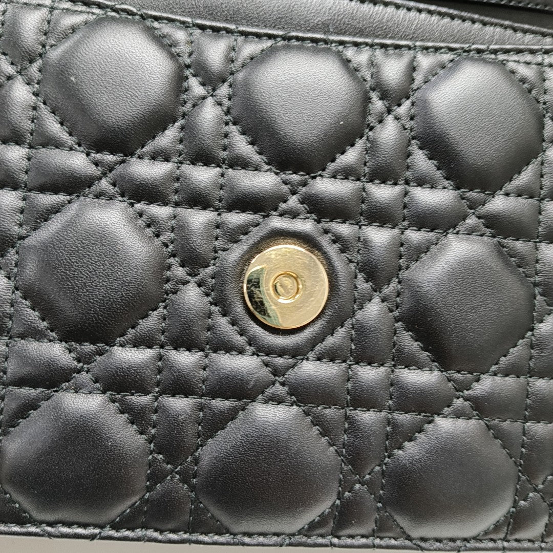 My Dior Cannage Lambskin Black