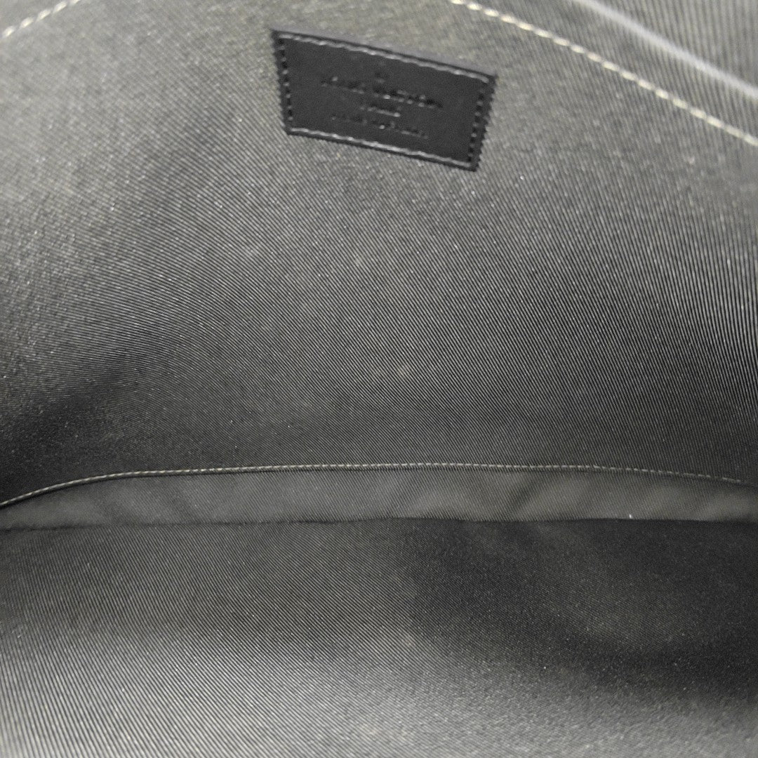 APOLLO GM Monogram Coated Canvas Black