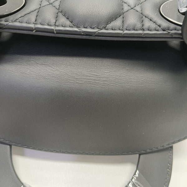 Lady Dior Mini Cannage Lambskin Black