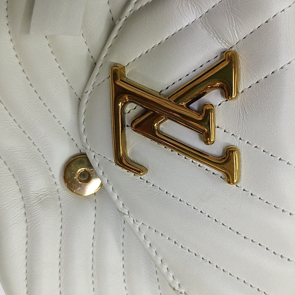 NEW WAVE Quilted Calfskin White
