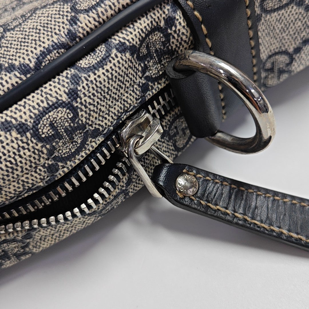 Joy Monogram Coated Canvas Beige