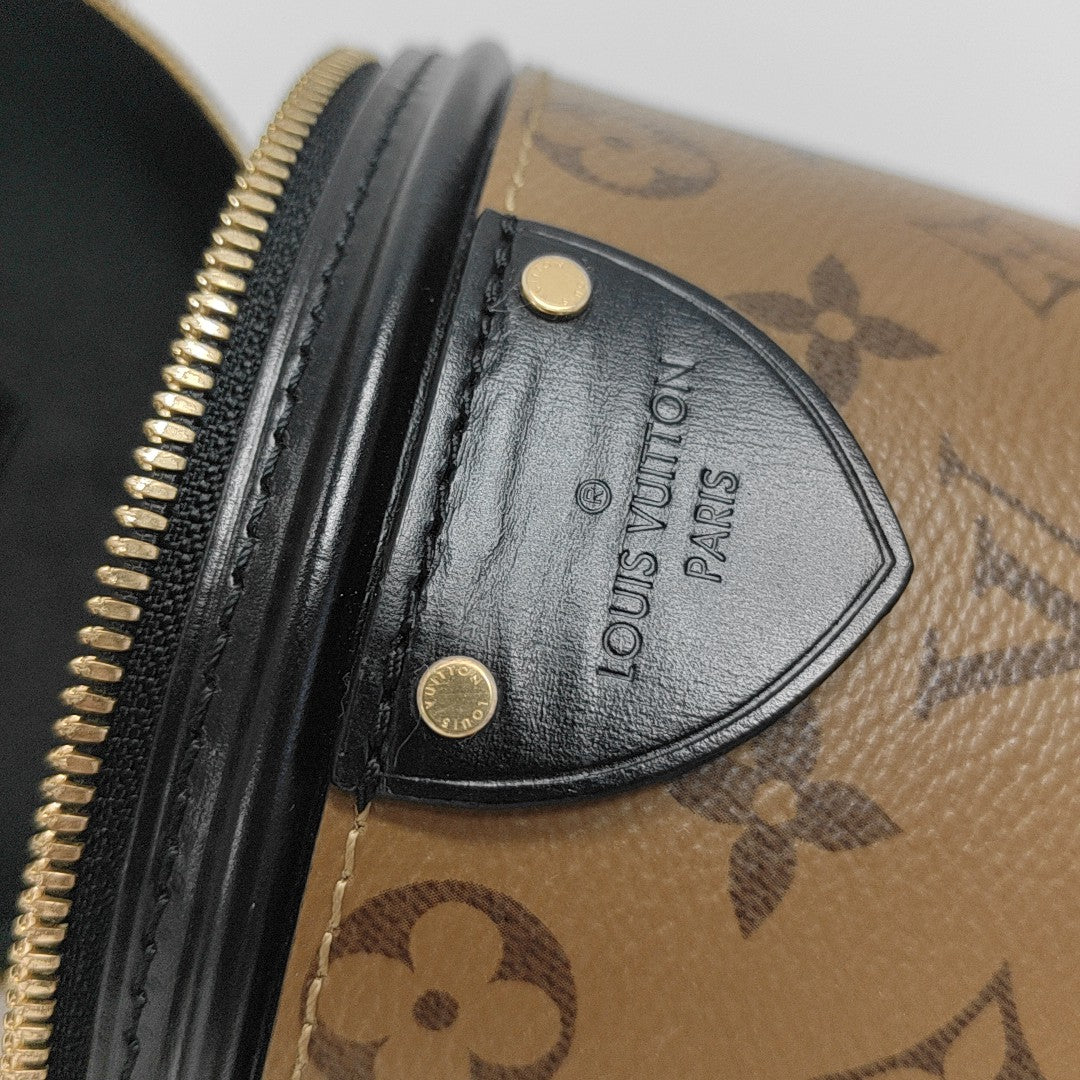 CANNES PM Monogram Coated Canvas Brown