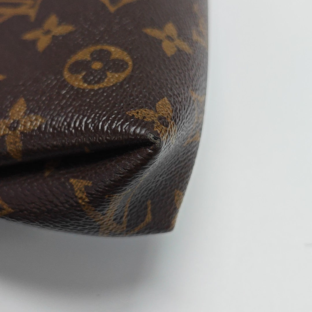PALLAS BB Monogram Coated Canvas Brown