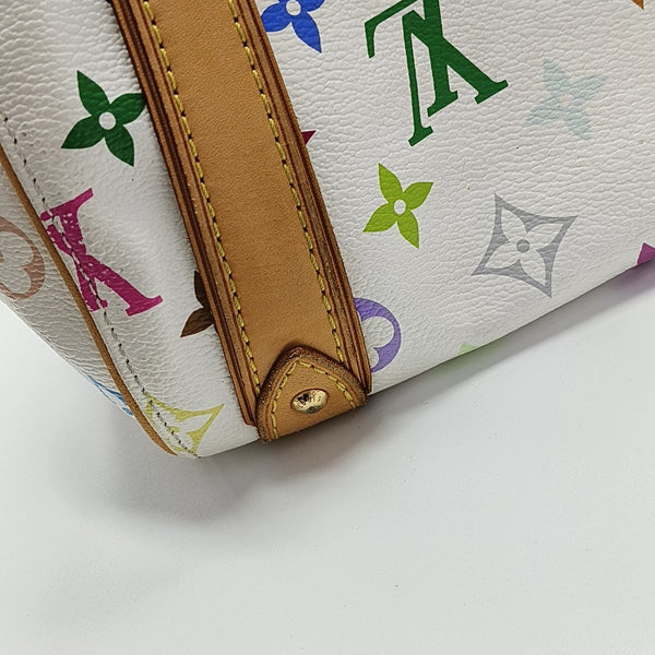 LV × TM PRISCILLA Monogram Coated Canvas White