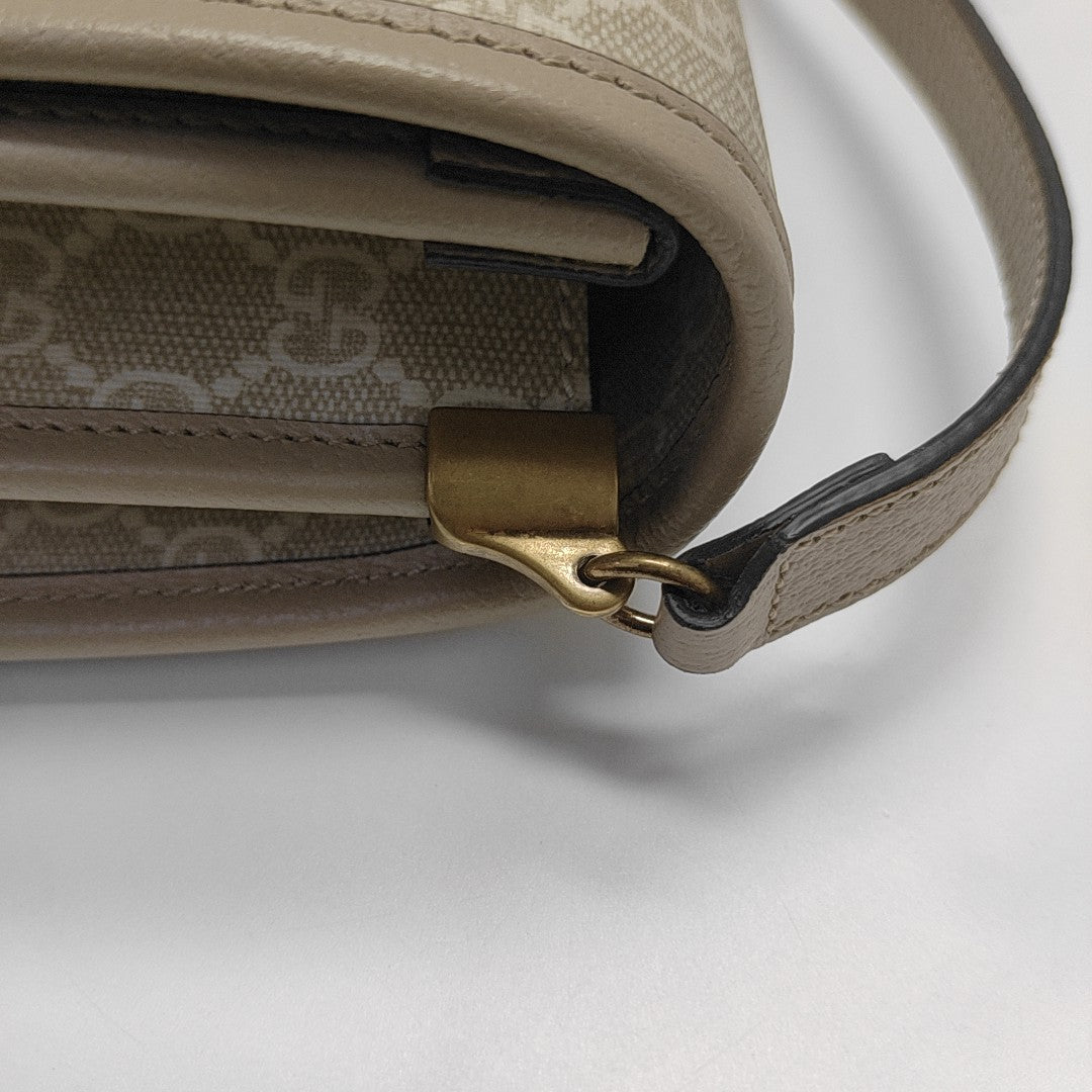 Retro Monogram Coated Canvas Beige