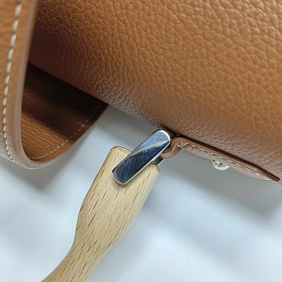 Saïgon Mini Coated Canvas Brown