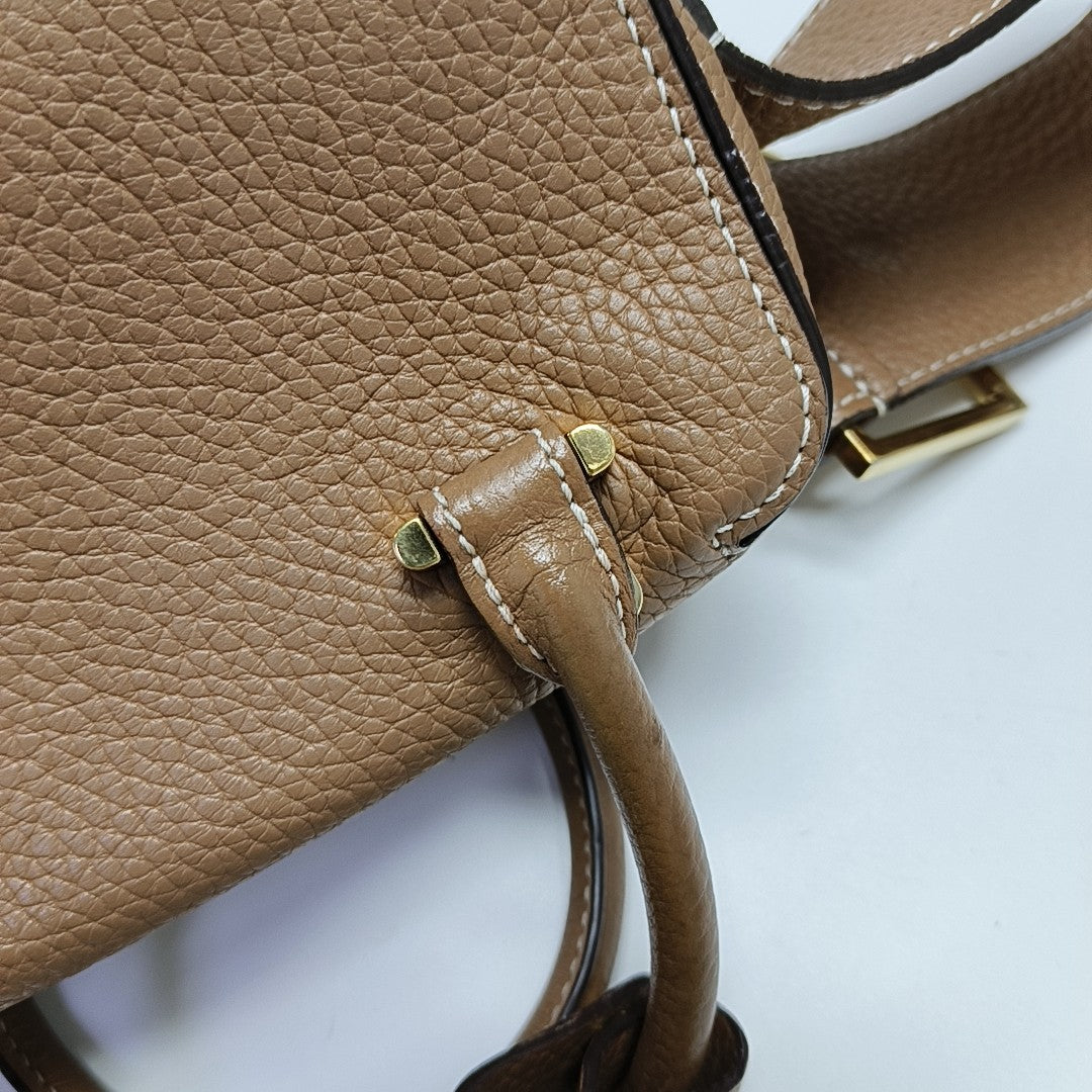 COOL BOX Calfskin Brown