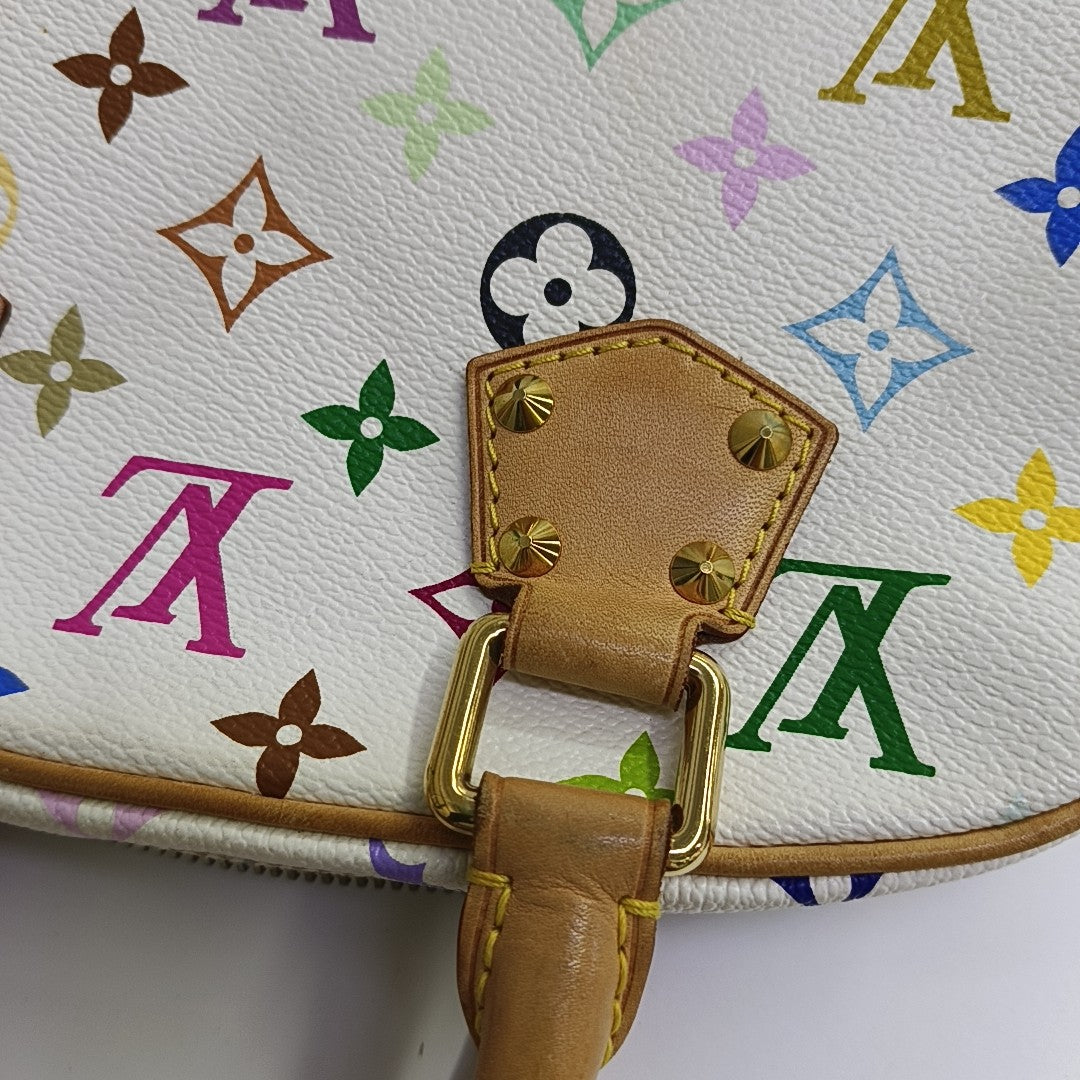 LV × TM DEAUVILLE Monogram Coated Canvas White