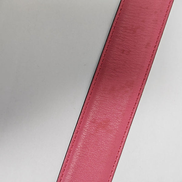 Leather Belt Red