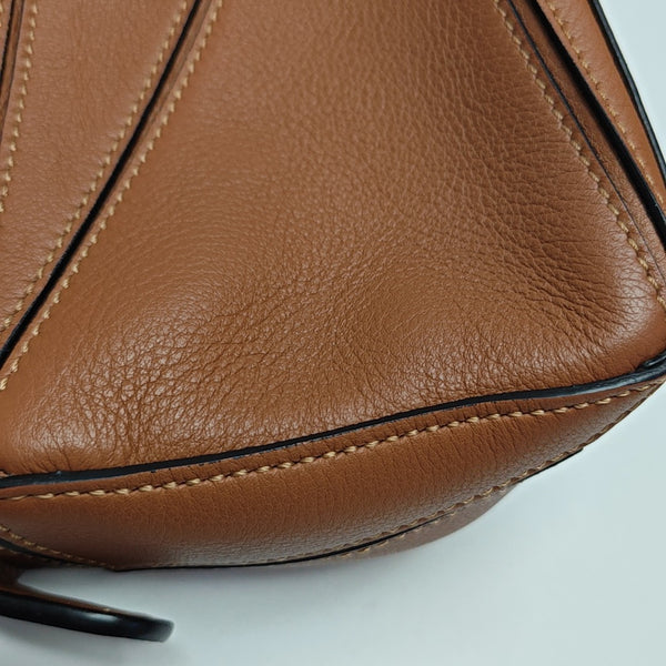 Puzzle Mini Calfskin Brown
