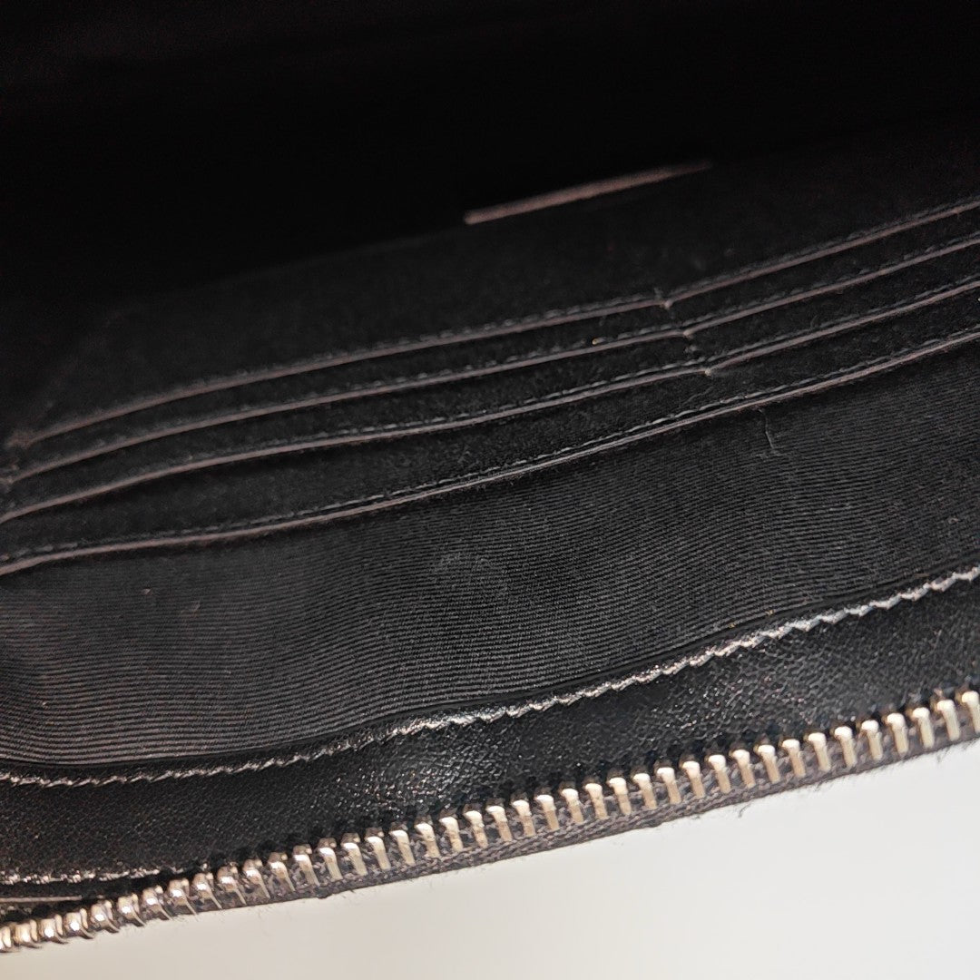 Quilted Calfskin Clutch Black